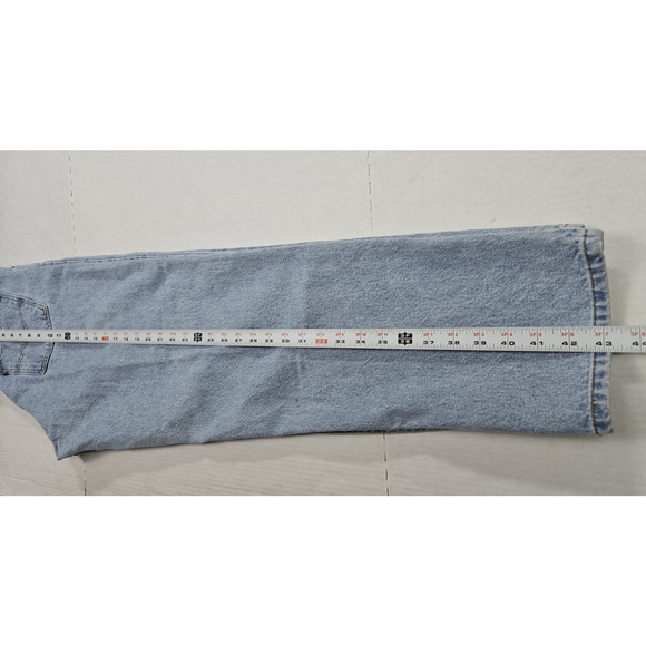 Vintage Levi’s 550 Orange Tab Jeans USA Fabric Mexico 36x32 90s Relaxed Tapered - Picture 4 of 14